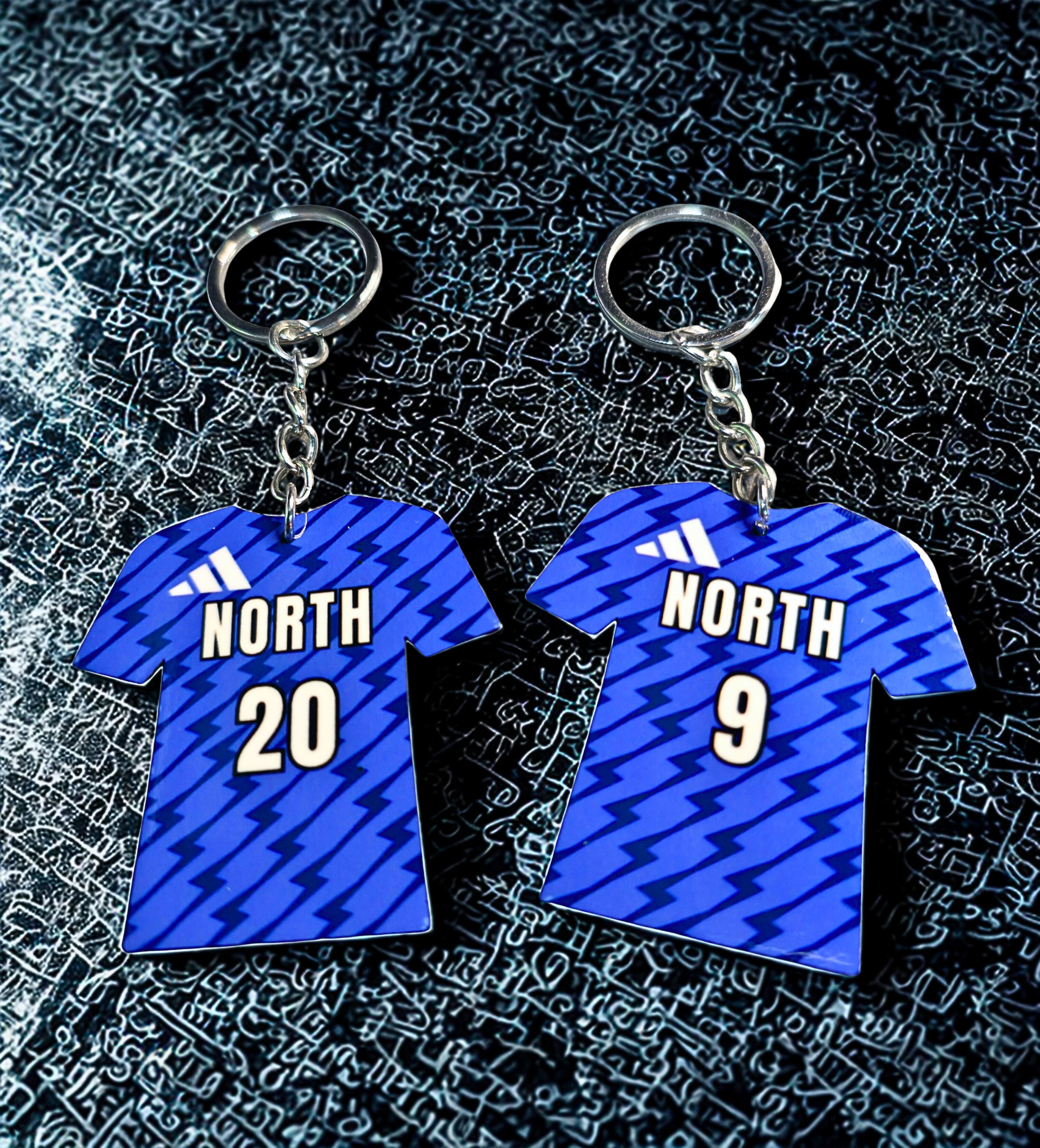 Custom Sports Keychain (Double Sided)