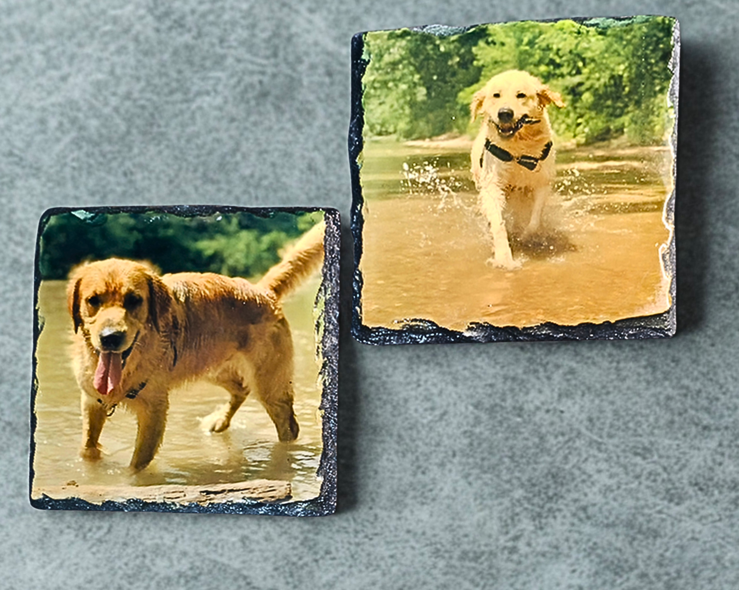 Custom Slate Coasters (2 pack)