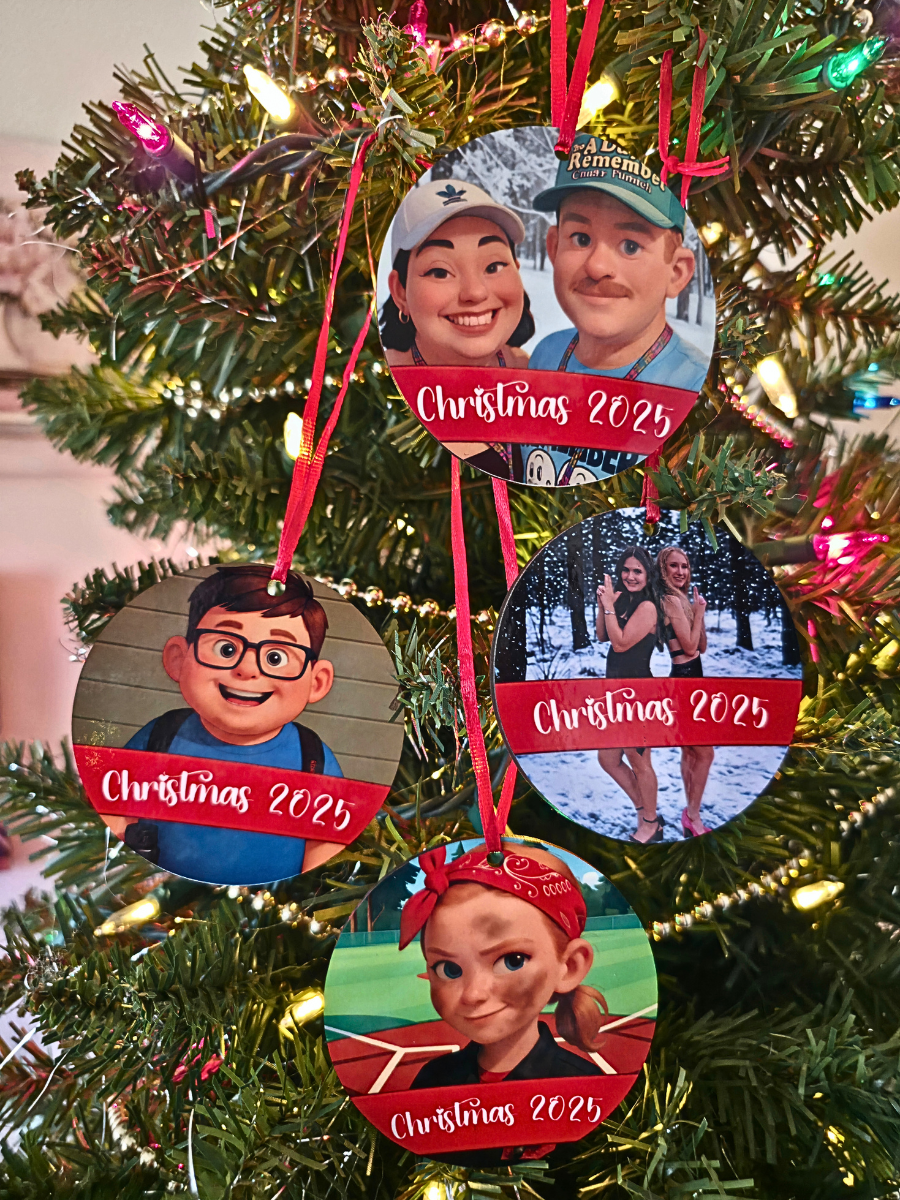 Custom Ornament (Double Sided)