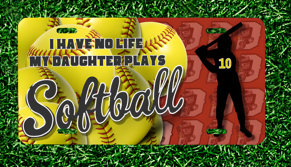 Custom Sublimation License Plate