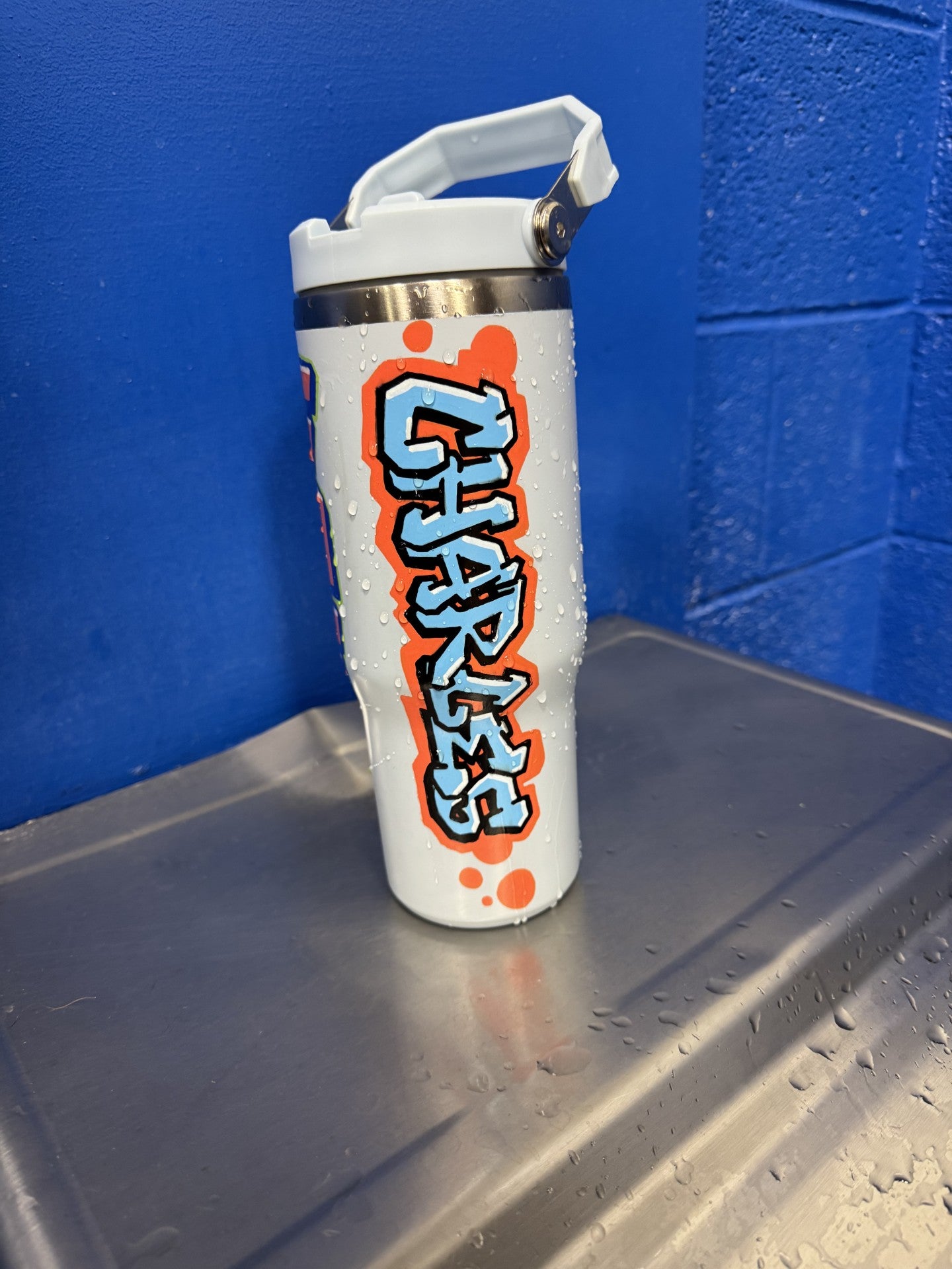 Custom Painted Tumbler