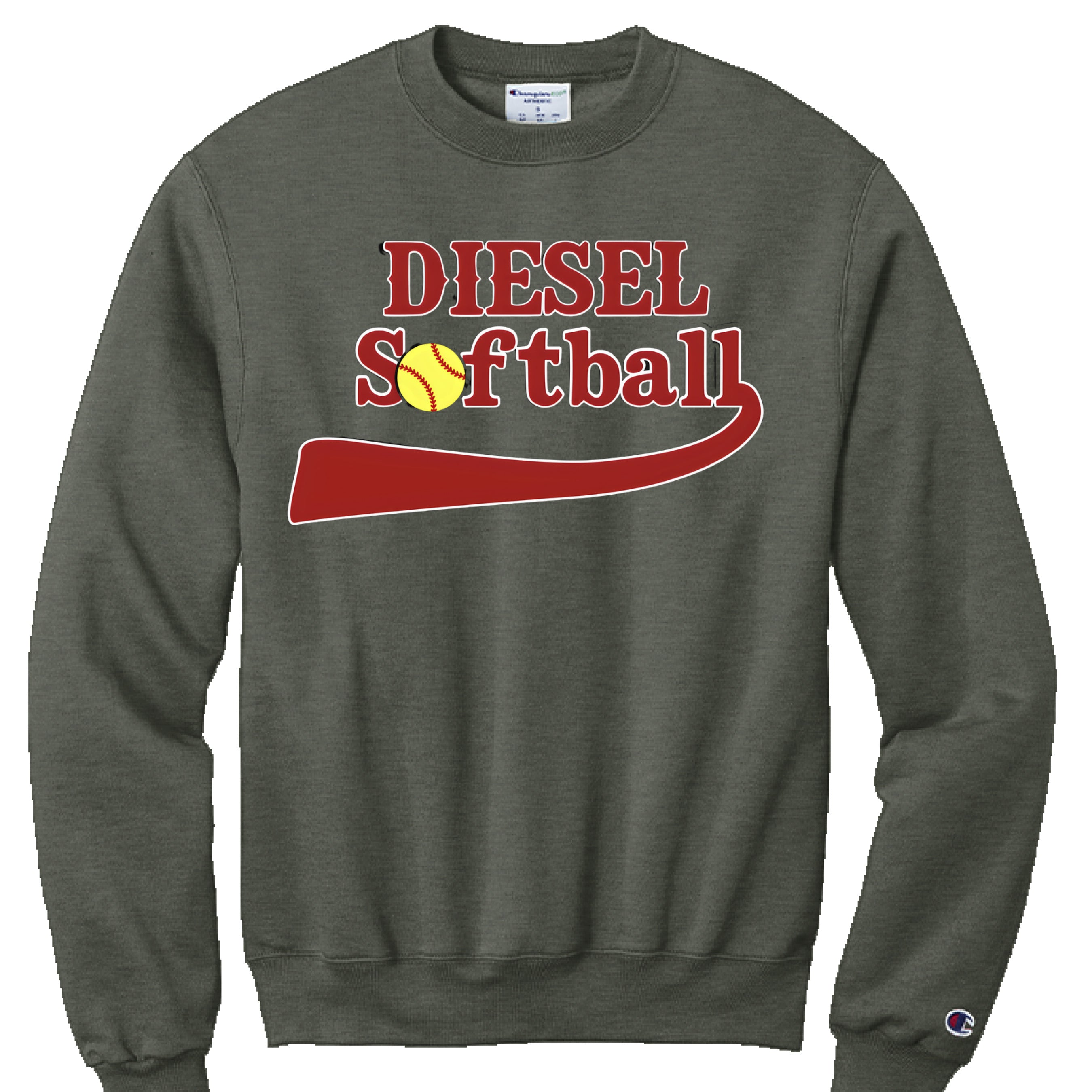 Dark Green Heather - FRONT