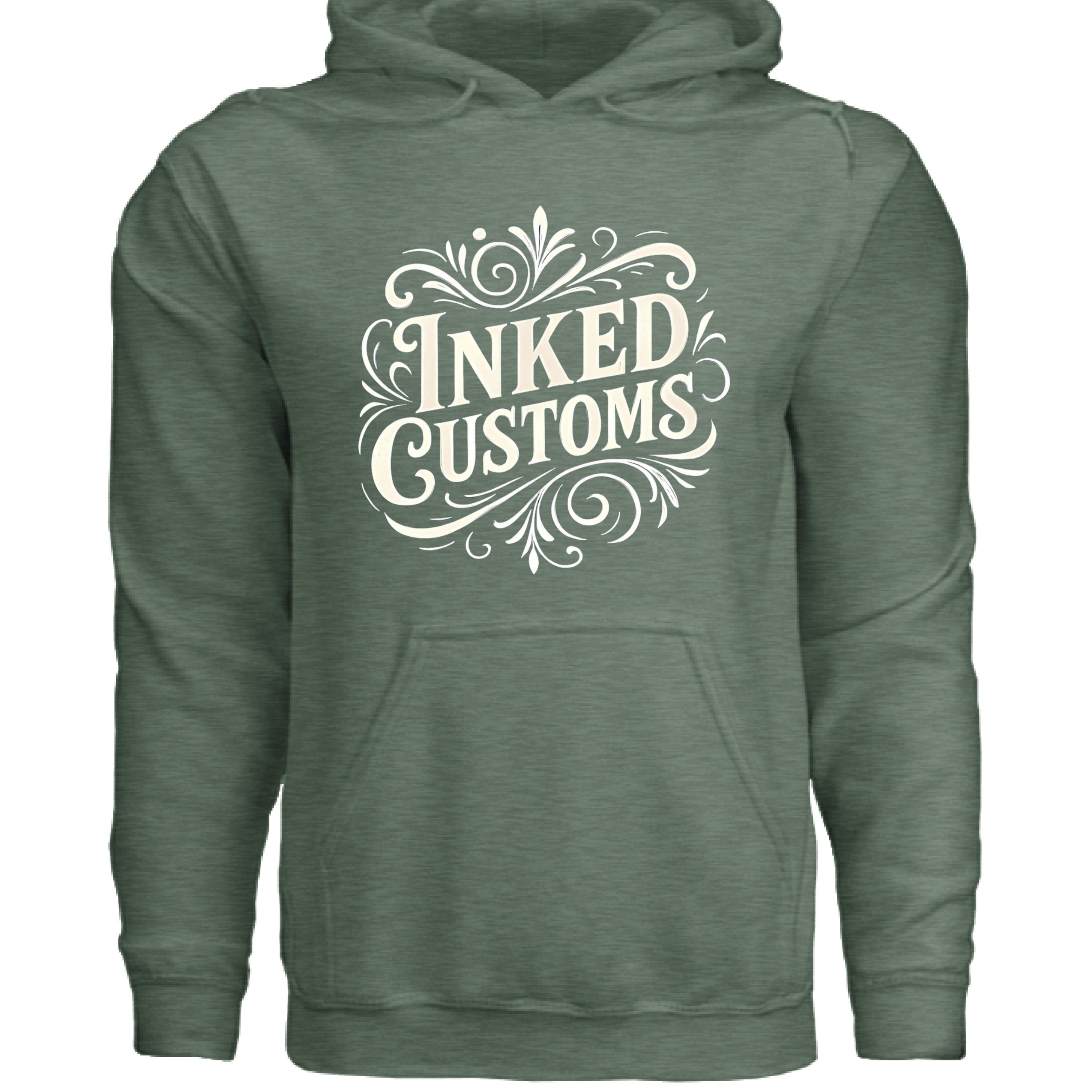 Military Green Heather  - FRONT