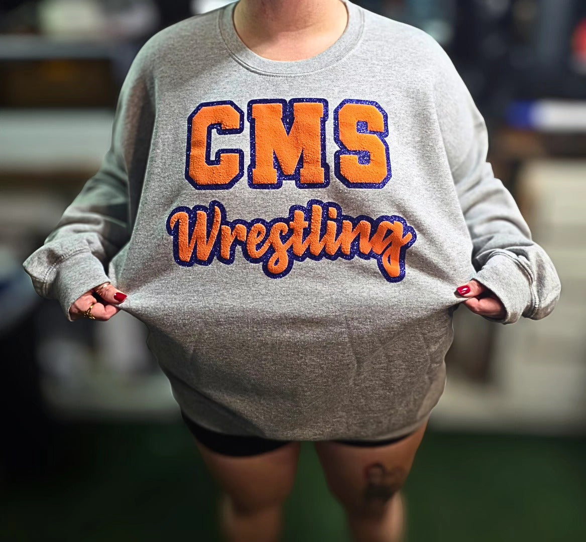 Oversized Lettering Sweatshirt